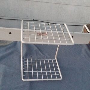 Racor White Metal Wire Storage Rack